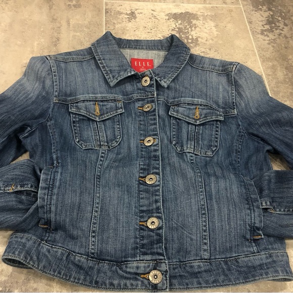 ❤️🔥Elle❤️🔥Beautiful Jean Jacket 4 Ladies❤️🔥Measurements in Pics❤️🔥 - Picture 14 of 14